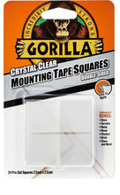 Monteringstejprutor 2,5 x 2,5 cm 24-pack Gorilla 